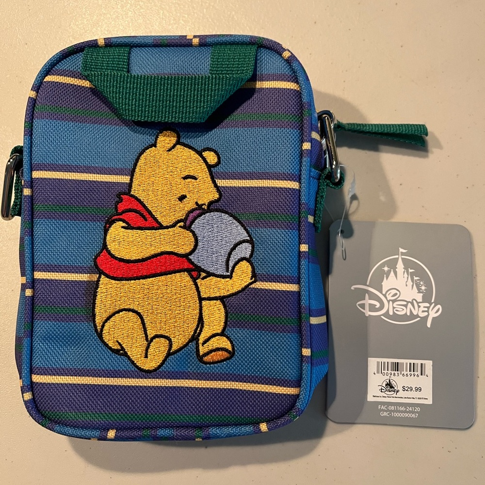 Disney Winnie the Pooh Blue and Green Bag